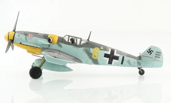 Hobby Master HA8752 | Messerschmitt Bf-109G-6, Ophalen, Schaalmodel, Nieuw, Pilot Station