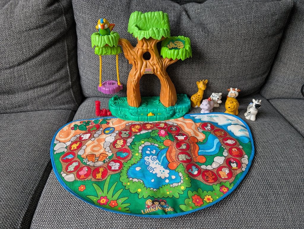 "Little People"-speelmat van Fisher-Price met geluid, Ophalen, Gebruikt, Speelset, Met geluid