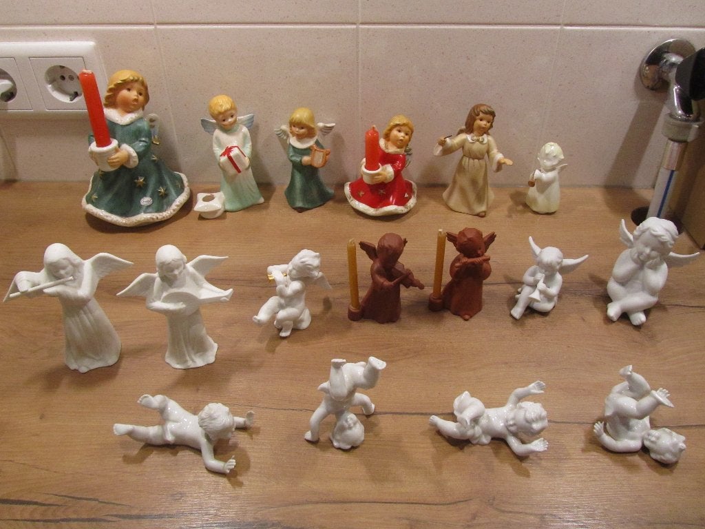 Engel Kerst Engeltje Rosenthal Hutschenreuther Goebel, Ophalen of Verzenden, Zo goed als nieuw, Overige typen