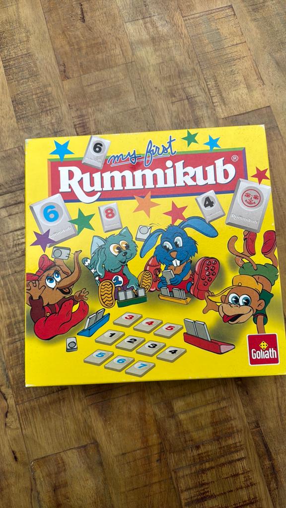 My first Rummikub spel, Drie of vier spelers, Ophalen of Verzenden, Zo goed als nieuw