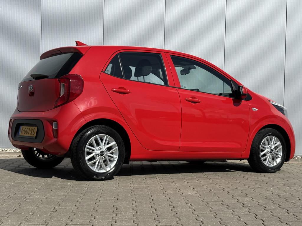 Kia Picanto 1.0 DPi DynamicLine / Dealer onderhouden / Apple, Auto's, Voorwielaandrijving, Stof, Gebruikt, 4 stoelen