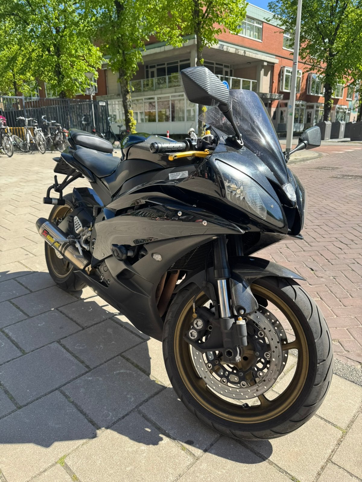 Yamaha r6 2007 rj11, Sportuitlaat, 4 cilinders, Motorrijbewijs A, Gebruikt