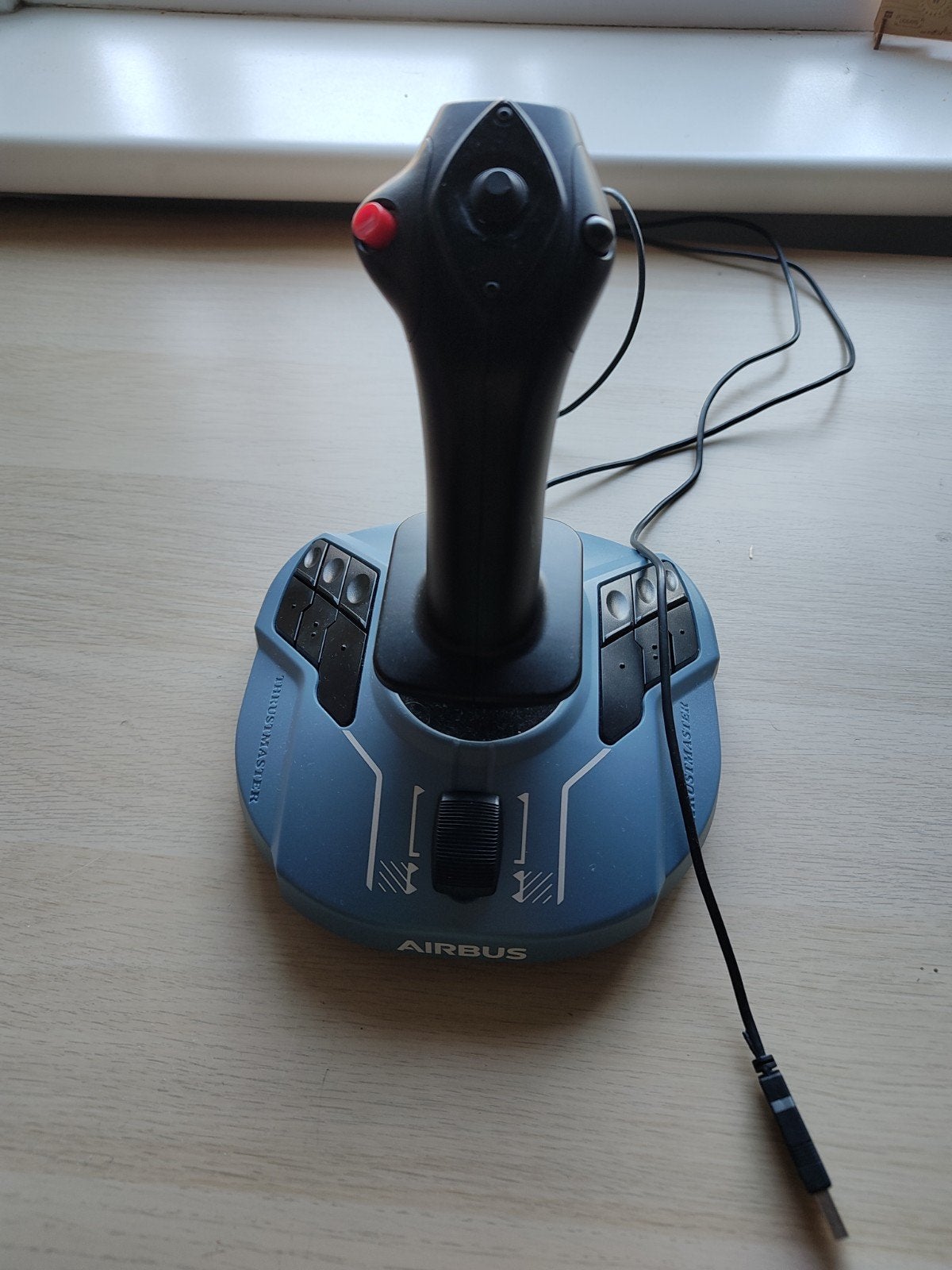 Thrustmaster TCA Sidestick Airbus Edition Joystick, Ophalen of Verzenden, Zo goed als nieuw, Thrustmaster, PC