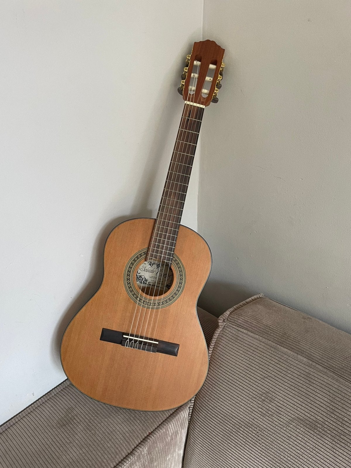 Gitaar Salvador Cortez CC-06-BB, Muziek en Instrumenten, Ophalen, Zo goed als nieuw, Klassieke of Spaanse gitaar