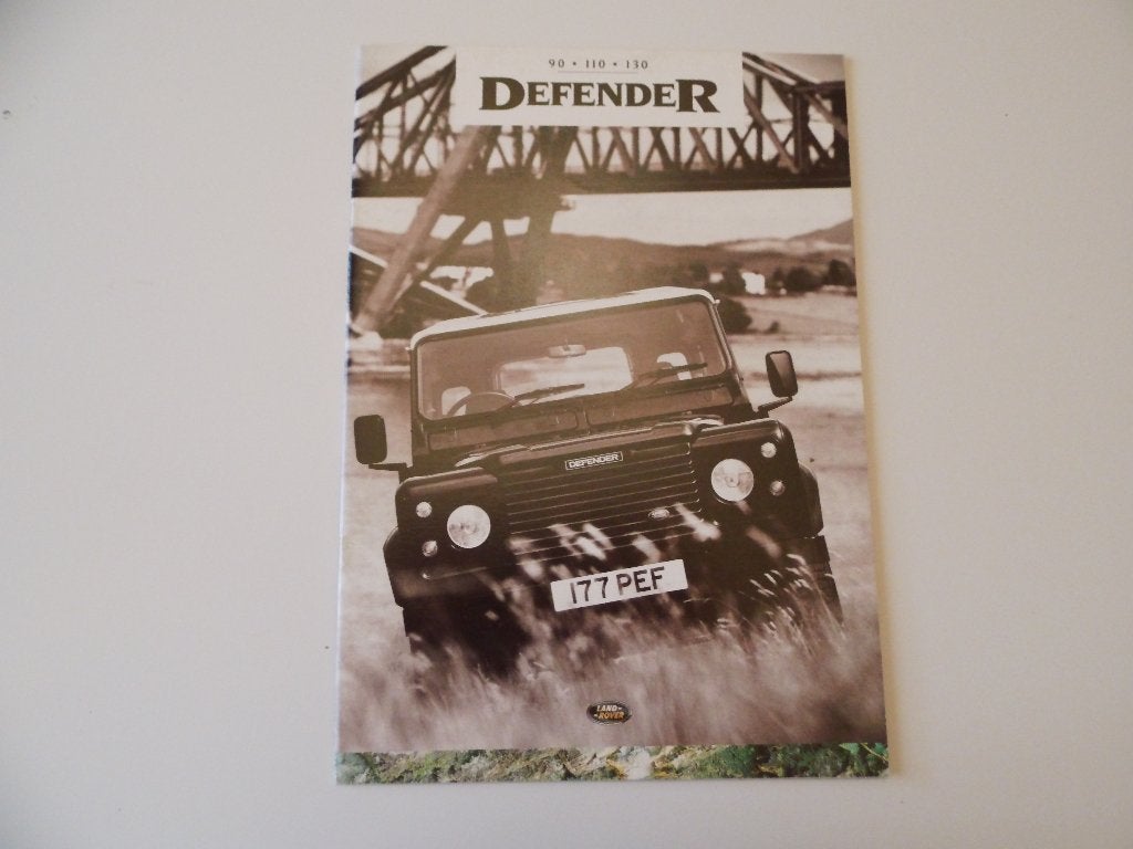 Land Rover Defender 90  110  130  1995, Boeken, Verzenden, Zo goed als nieuw, Overige merken