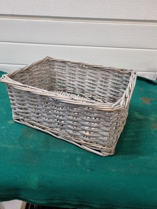 rieten mand grijs, Huis en Inrichting, Ophalen of Verzenden, 'T Olde Gre-j, Info@toldegrej.nl, Endepoelstraat 20f Didam