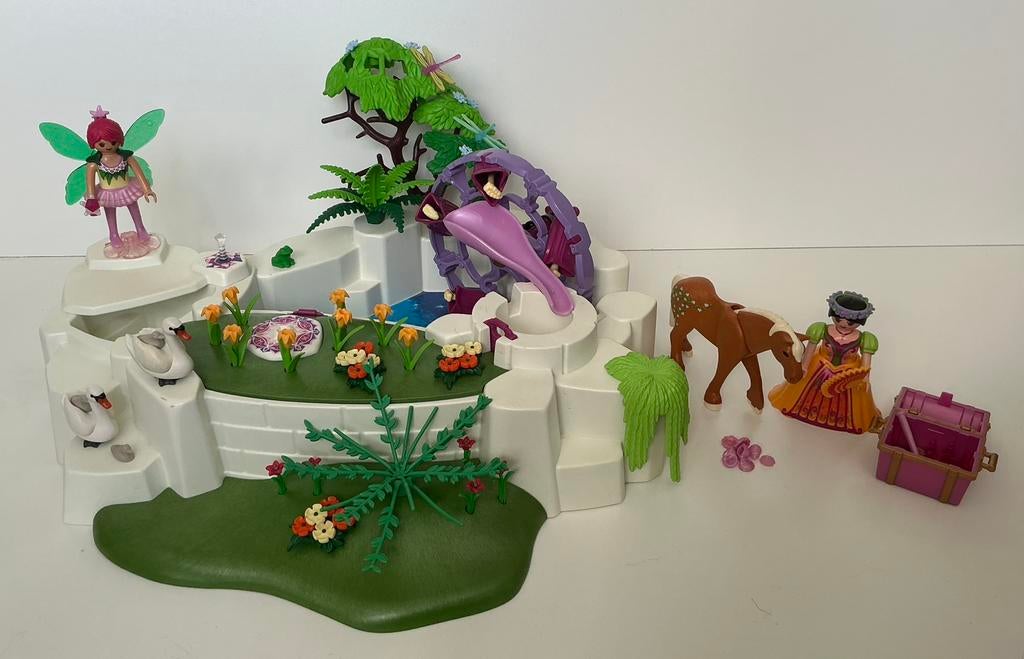 Playmobil 5475 magische kristallenvijver, Kinderen en Baby's, Speelgoed | Playmobil, Ophalen of Verzenden, Gebruikt, Complete set