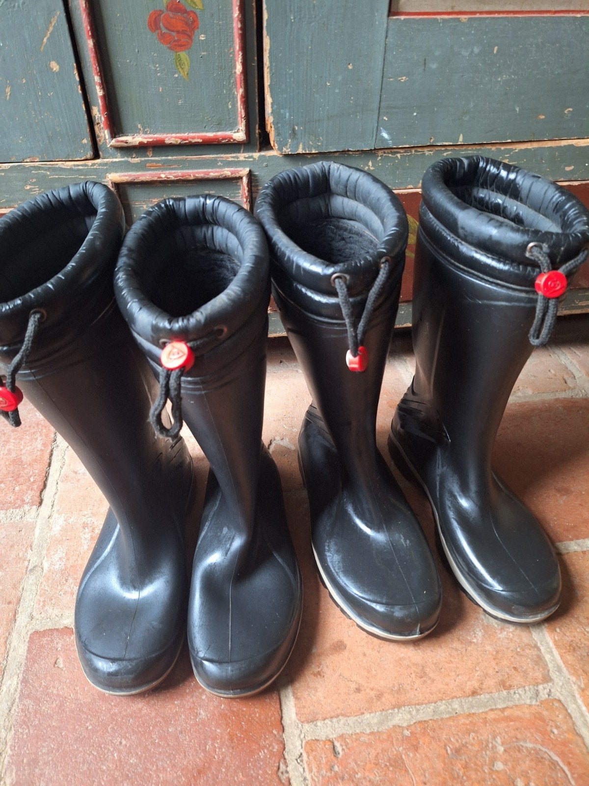zwarte Dunlop winter laarzen, wol van binnen, M38, Ophalen of Verzenden, Laarzen