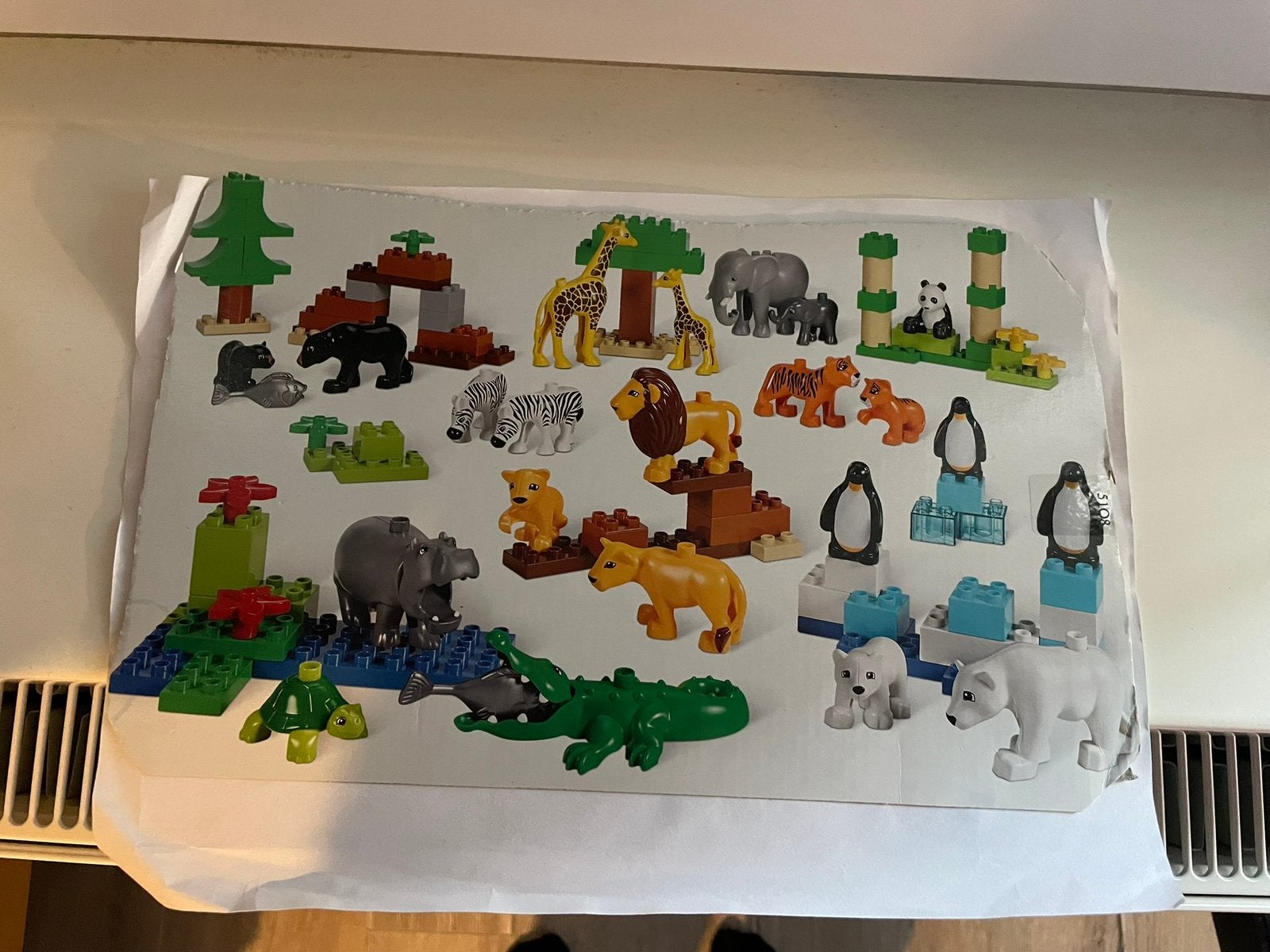 Duplo safari set, Ophalen of Verzenden, Zo goed als nieuw, Duplo