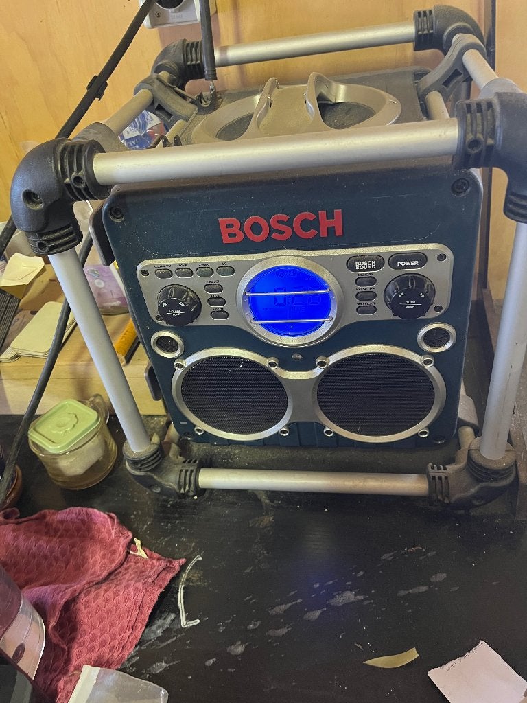 Bosch bouw radio, Ophalen of Verzenden, Zo goed als nieuw, Bouwradio