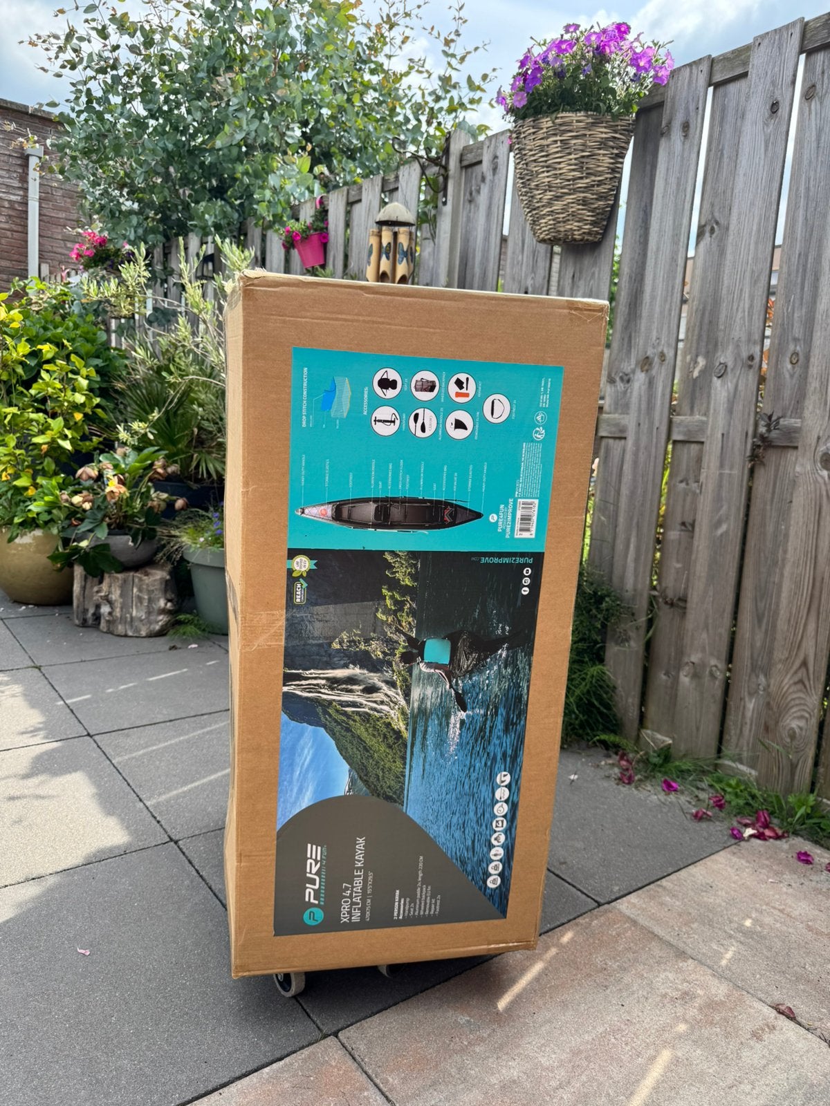 Pure4Fun XPRO 4.7 Opblaasbare Kajak 2 Persoons NIEUW in Doos, Ophalen, Nieuw, 2-persoons