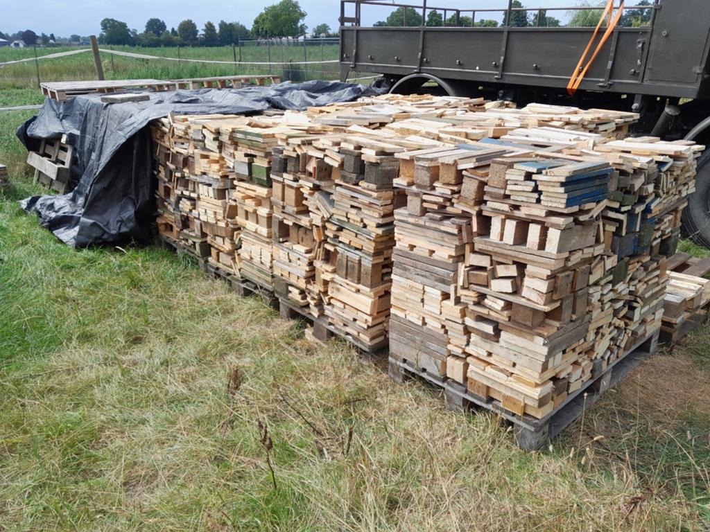 Haardhout stookhout kachelhout, Tuin en Terras, Haardhout, Minder dan 3 m³, Ophalen