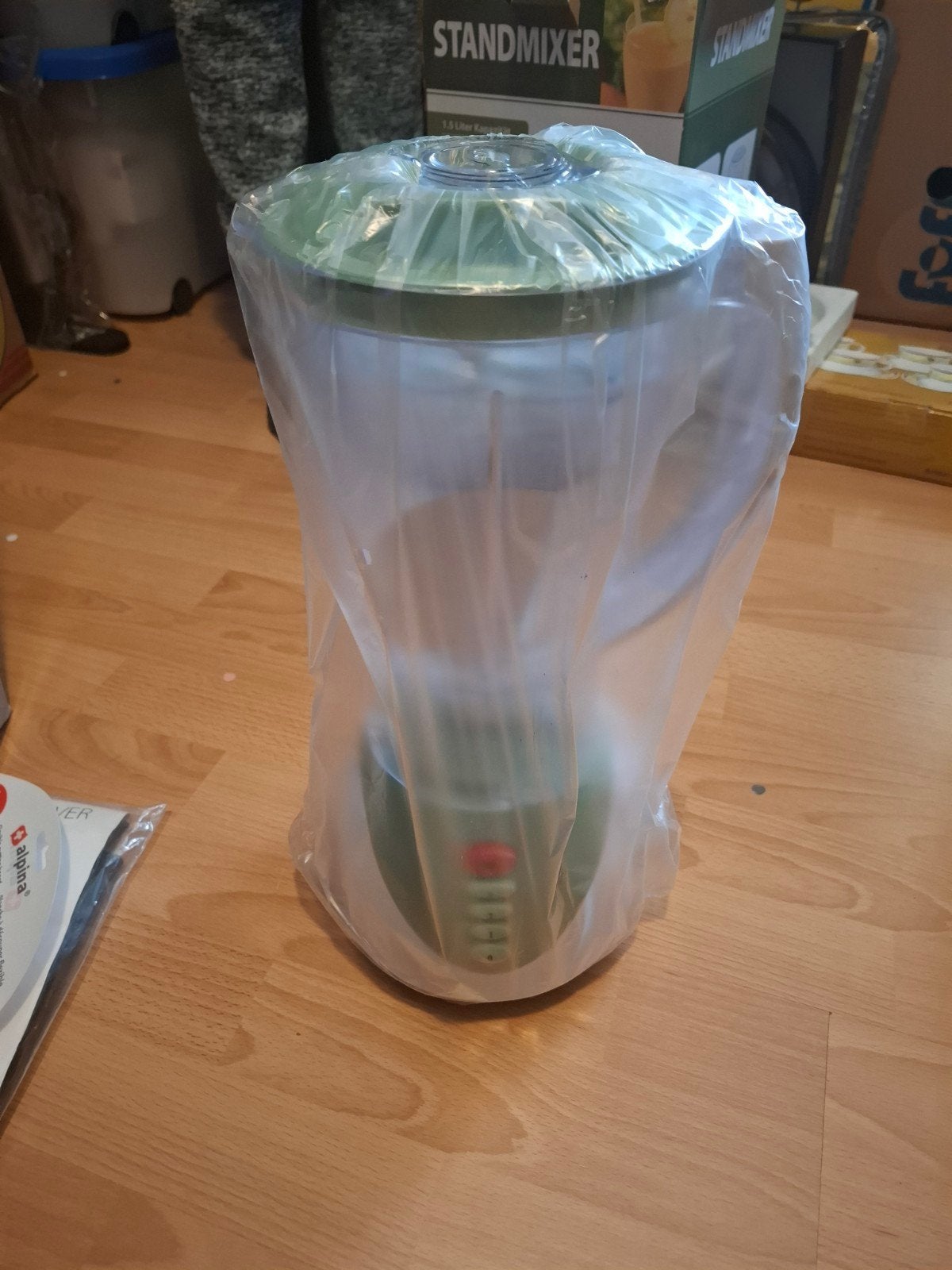 Standmixer met koffiemolen - 1.5L, 400W, 4 snelheden, 1 tot 2 liter, Ophalen of Verzenden, Nieuw, 3 snelheden of meer