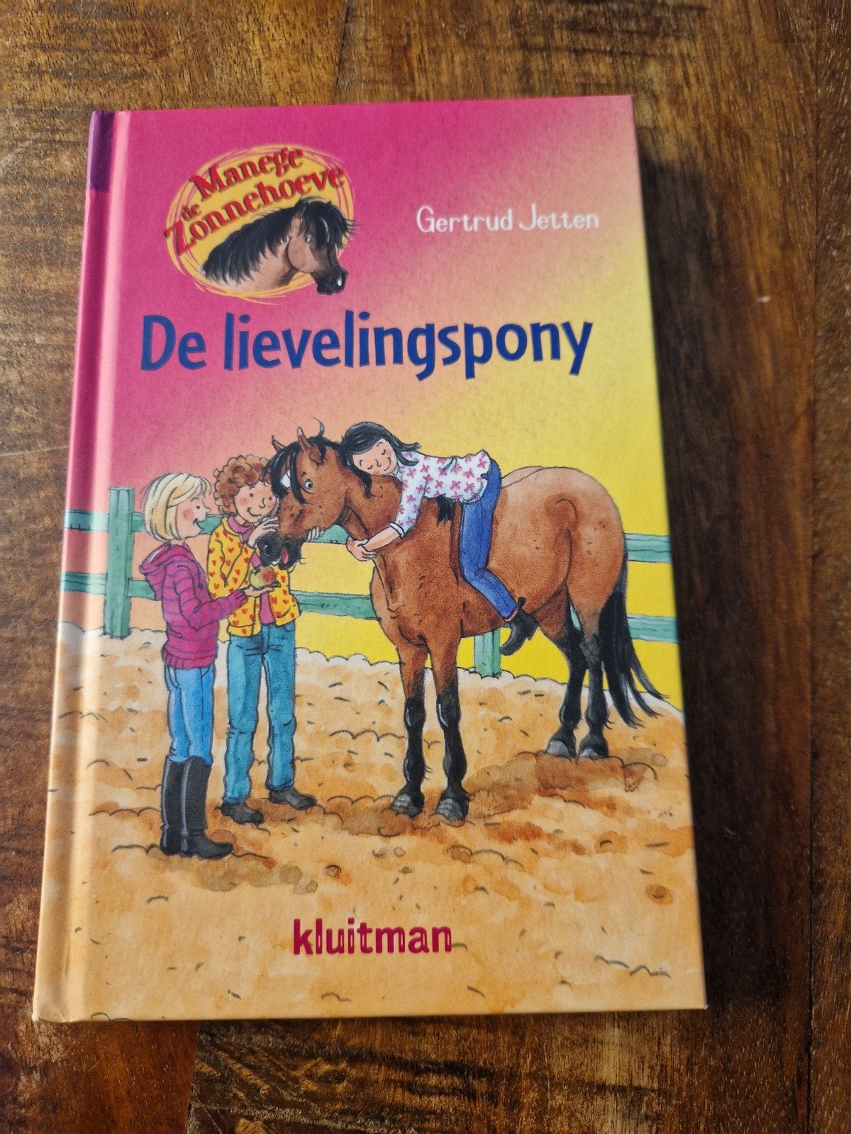 Manege de Zonnehoeve: Gertrud Jetten - De lievelingspony, Boeken, Fictie algemeen, Ophalen of Verzenden, Zo goed als nieuw, Gertrud Jetten