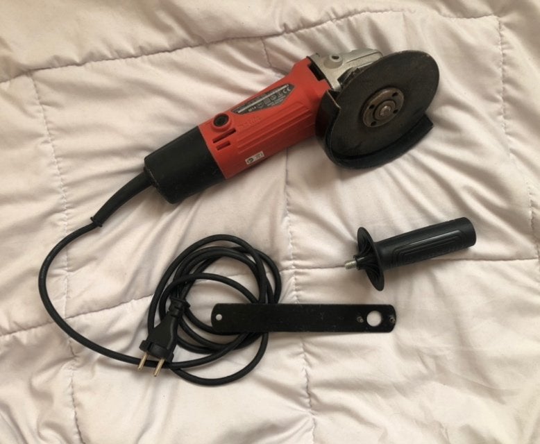 Maktec MT963 Slijper - Heel goed!, Doe-het-zelf en Verbouw, Ophalen of Verzenden, Zo goed als nieuw, Minder dan 700 watt, Haakse handslijpmachine