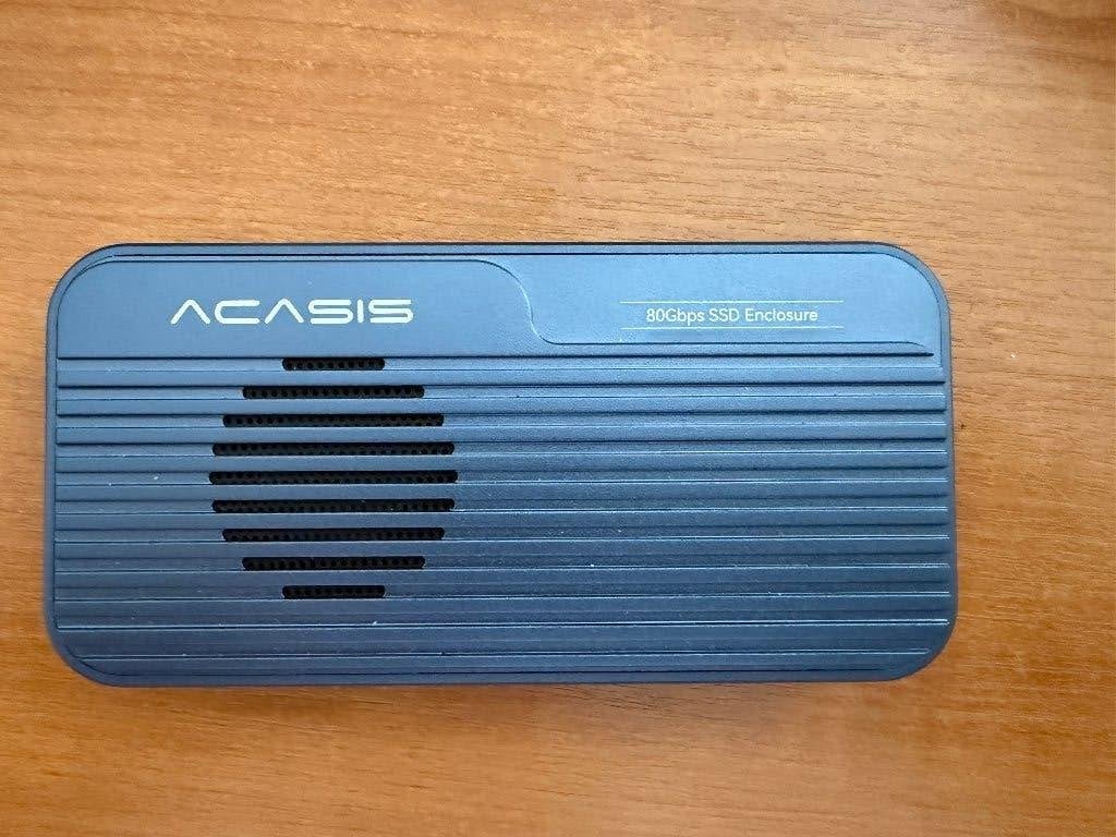 Acasis TB501PRO 80Gbps SSD Enclosure, Ophalen of Verzenden, Zo goed als nieuw, Video