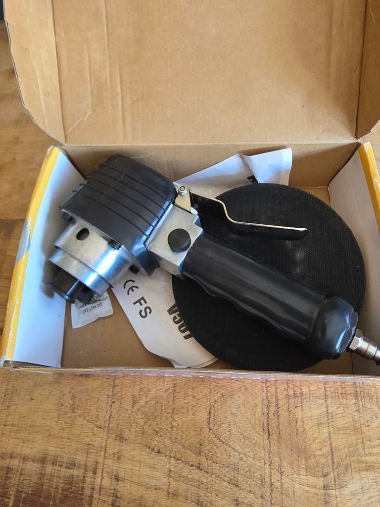 Plastena Air Sander 150mm - Pneumatische Schuurmachine, Doe-het-zelf en Verbouw, Gereedschap | Schuurmachines, Ophalen