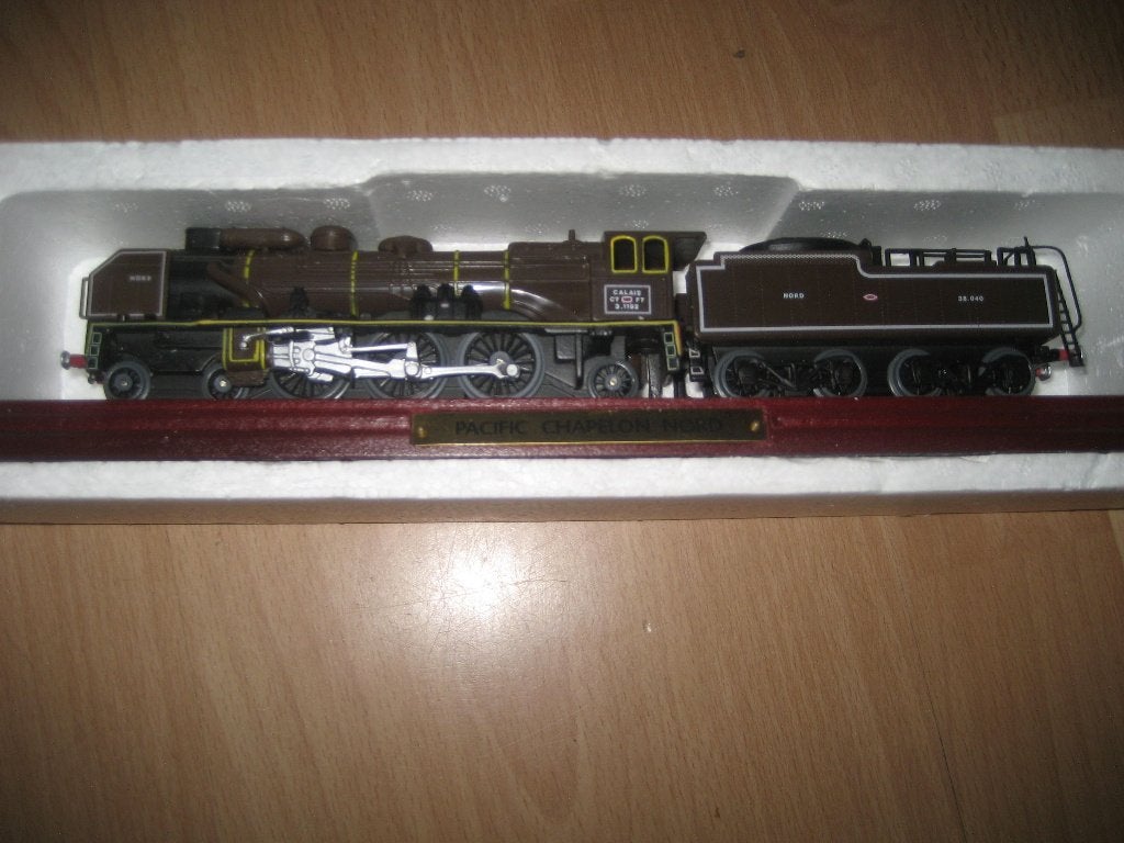 Atlas Trein model van Pacific Chapelon North, Ophalen of Verzenden, Zo goed als nieuw, Trein, Schaalmodel