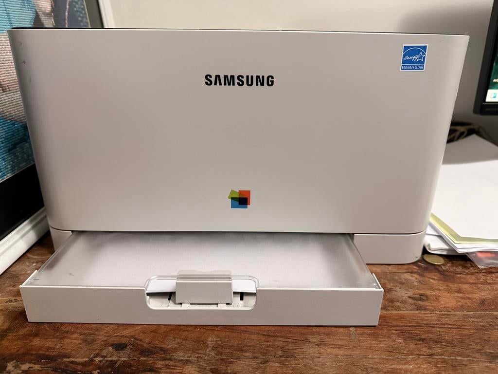 Samsung color laser printer, Computers en Software, Printers, Ophalen, Gebruikt, Kleur printen, Printer