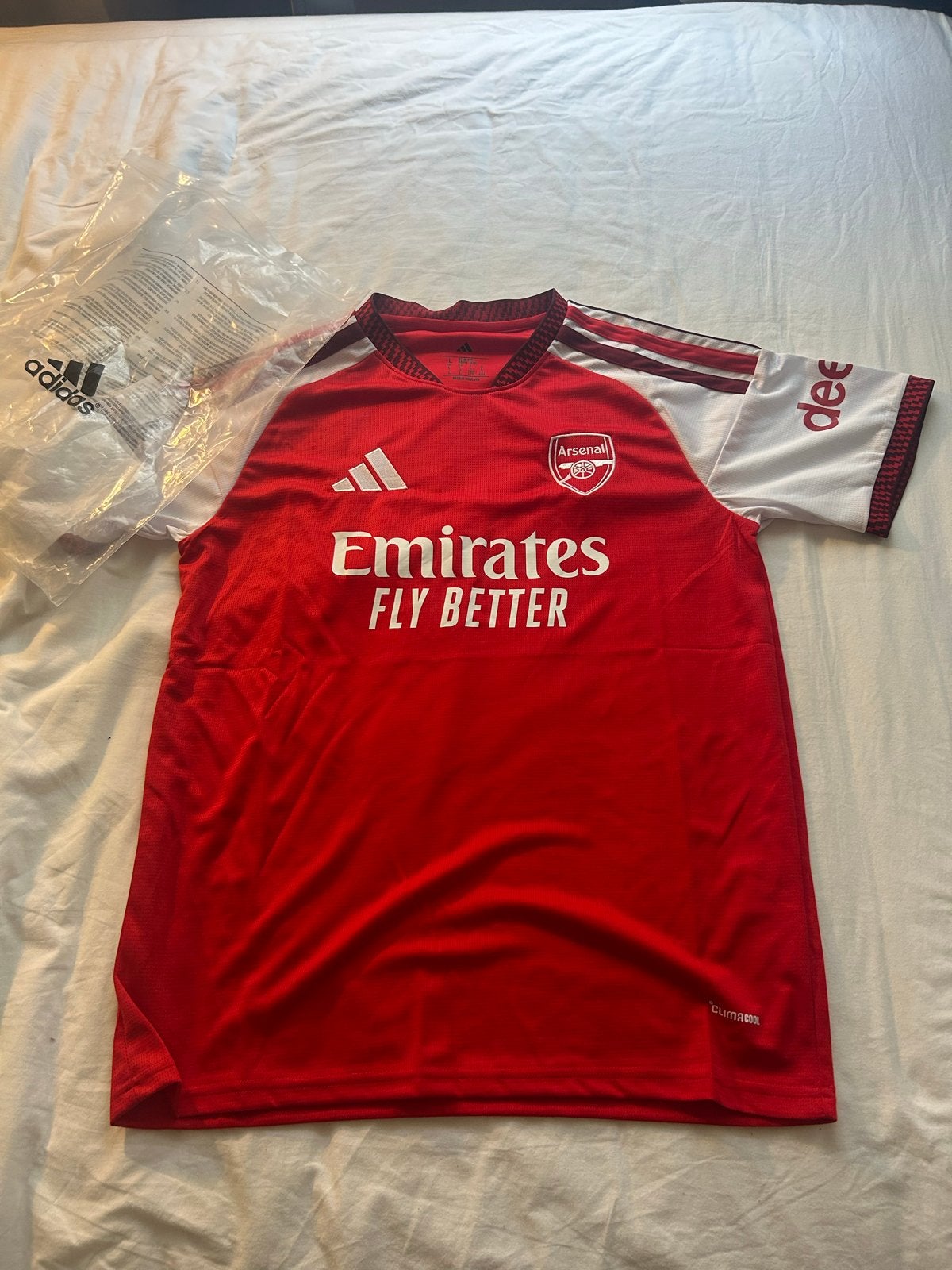 Arsenal Thuisshirt 2026/2027 Maat L, Kleding | Heren, Maat 52/54 (L), Nieuw, Ophalen of Verzenden, Voetbal