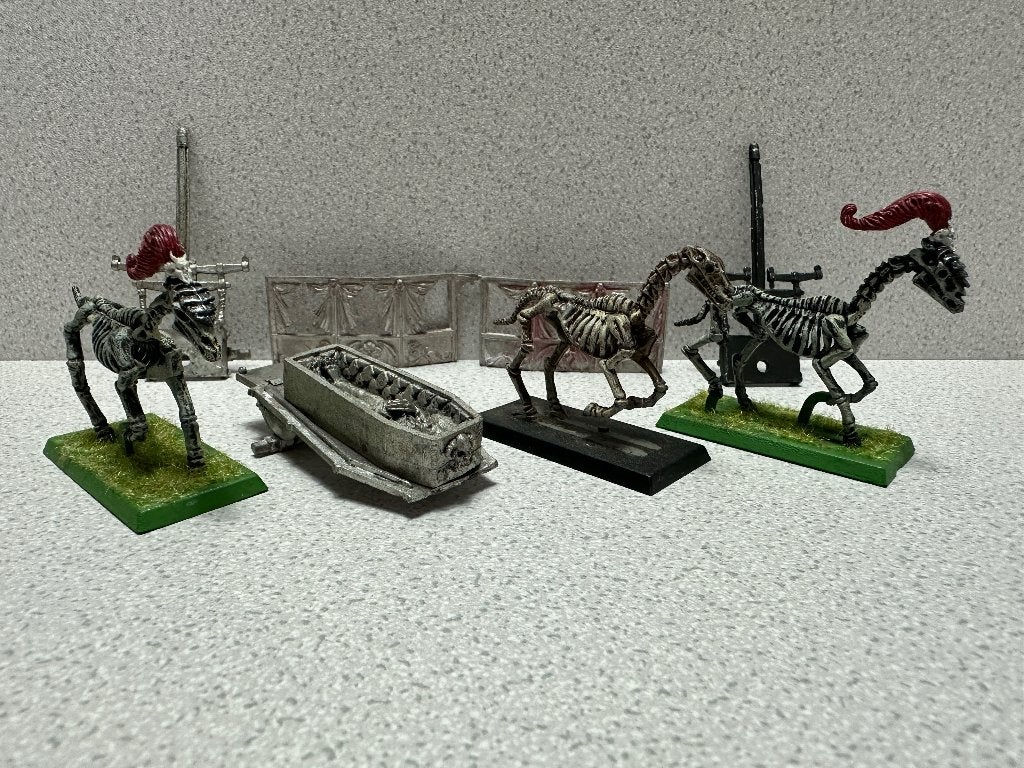 Vampire Counts Black Coach (niet compleet), Hobby en Vrije tijd, Ophalen, Gebruikt, Warhammer, Figuurtje(s)