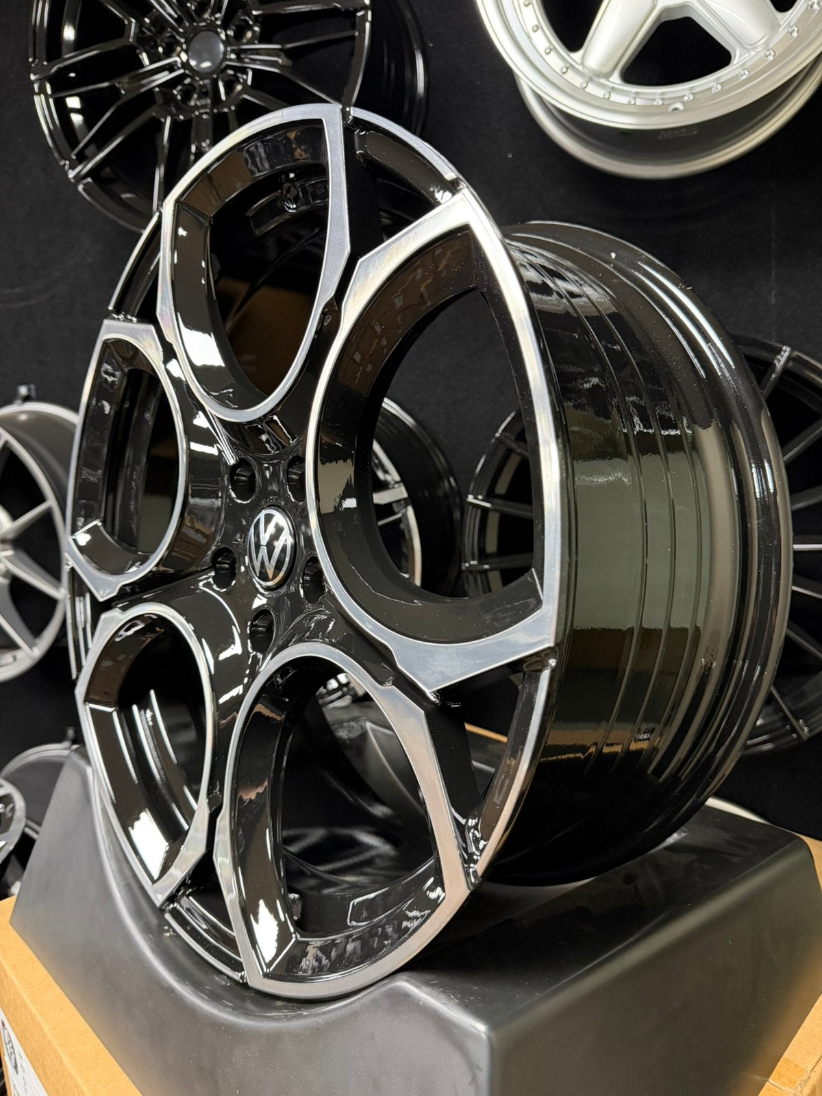 19 inch velgen voor Volkswagen Queenstown GTI 5x112 Golf 7 8, Auto-onderdelen, Banden en Velgen, 19 inch, Velg(en), Nieuw, Ophalen of Verzenden