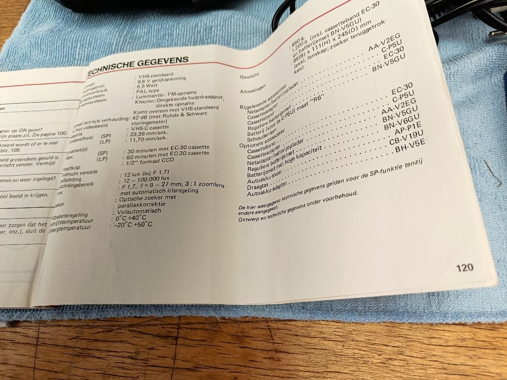 Videocamera JVC, Gebruikt, JVC, 20x of meer, Overige soorten