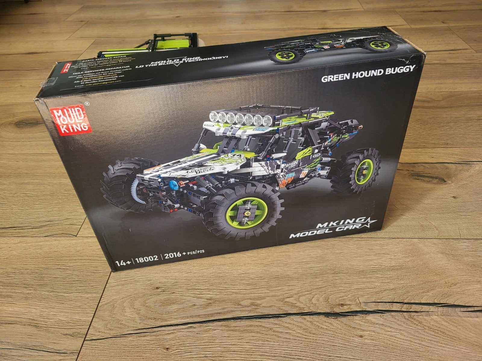 Mould King Green Hound Buggy, Ophalen