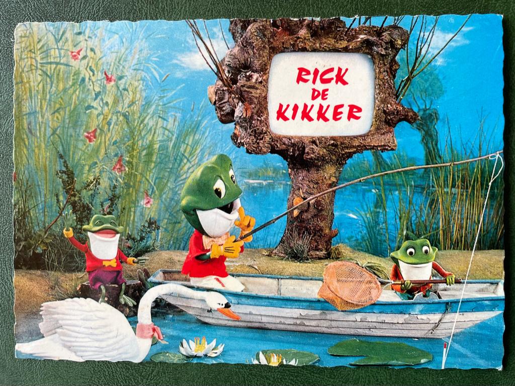 ansichtkaart / kaart van Rick de Kikker., Verzenden, 1960 tot 1980, Sterren en Beroemdheden