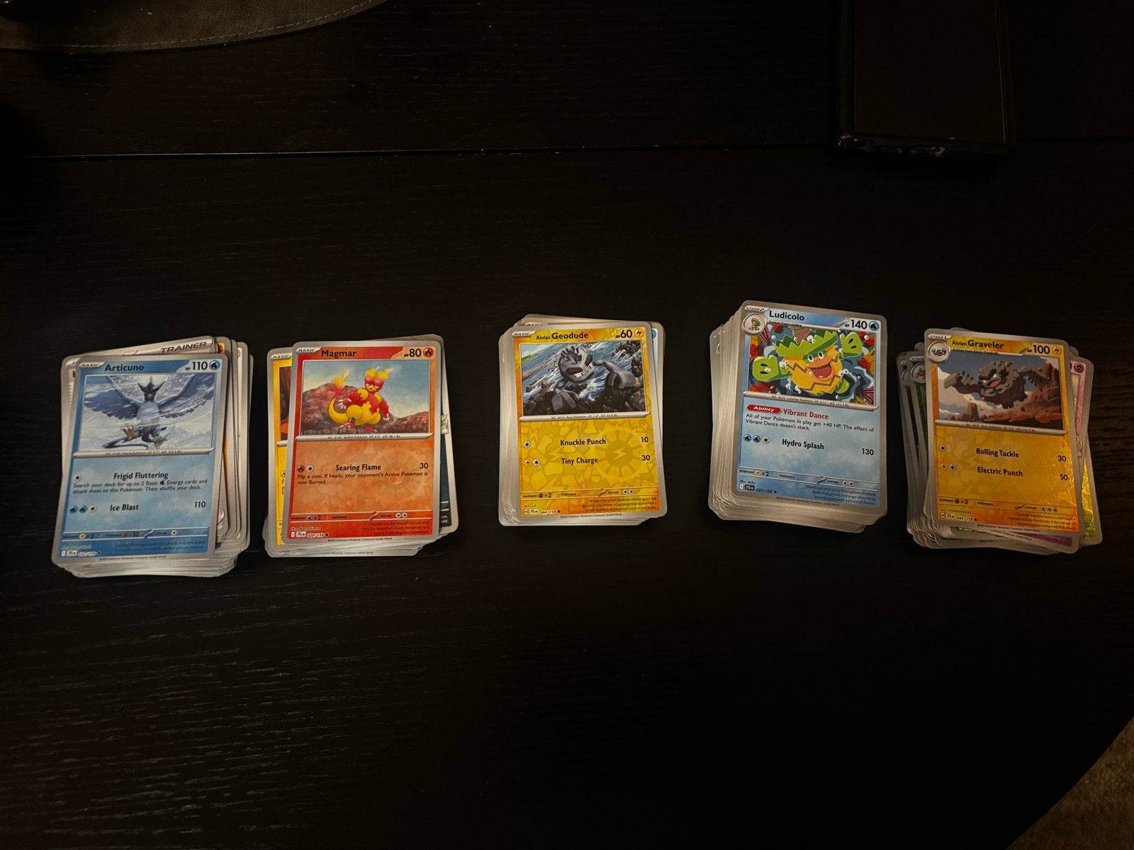 383 Pokémon kaarten Journey Together - Masterset, Ophalen of Verzenden, Gebruikt, Meerdere kaarten, Foil