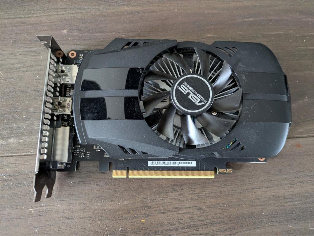 ASUS Phoenix GeForce GTX 1650 4GB OC edition Videokaart, PCI-Express 3, Gebruikt, HDMI, Ophalen of Verzenden