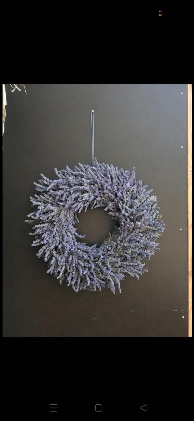 Zelf gemaakte Lavendel krans, Ophalen, Natuur en Bloemen