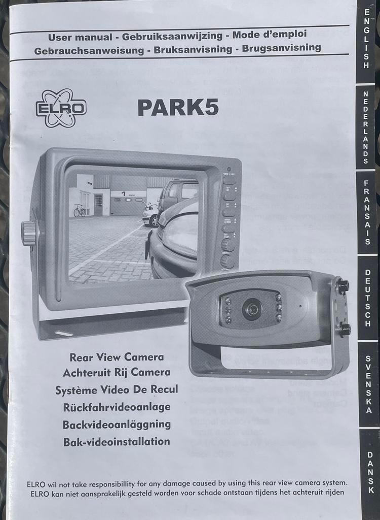 Achteruitrijcamera nieuw in de doos!, Ophalen of Verzenden, Zo goed als nieuw