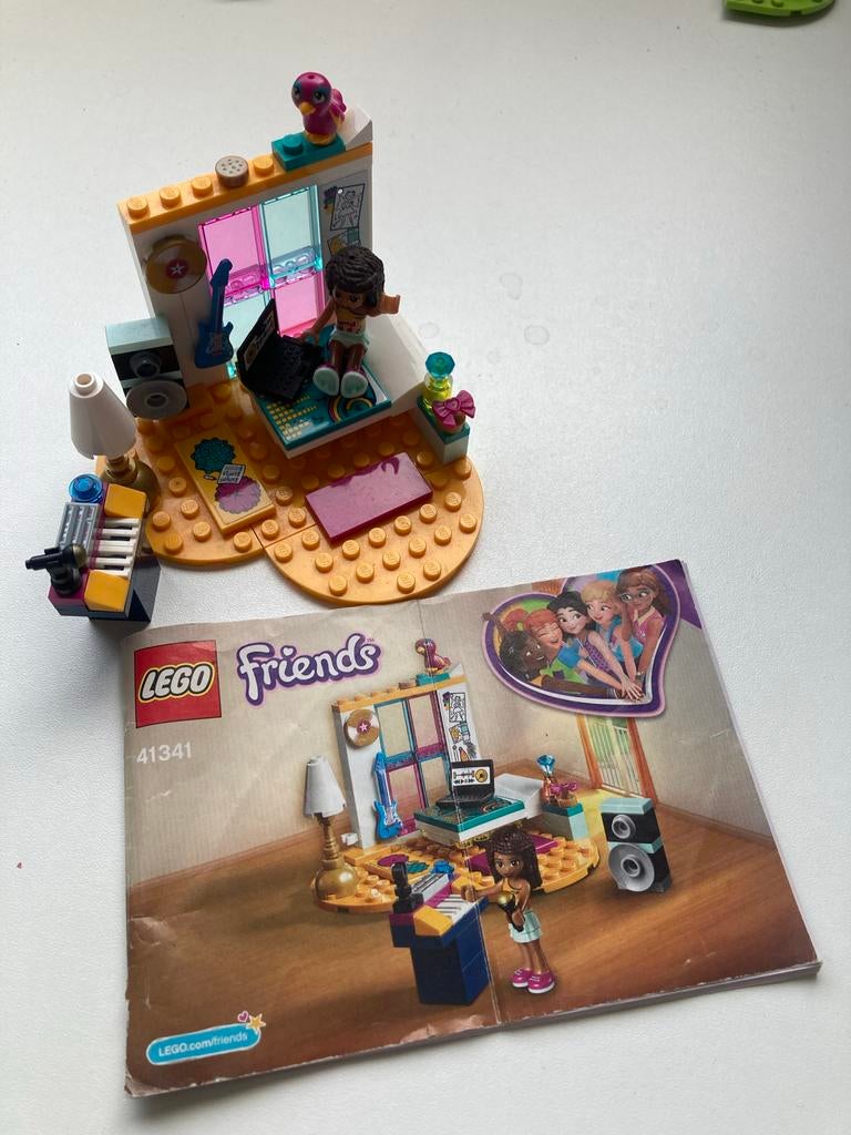 Lego Friends 41341 Andrea's Slaapkamer, Lego, Friends, Ophalen of Verzenden, Zo goed als nieuw