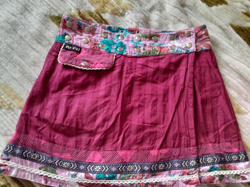 Moshiki omkeerbaar rokje, Kleding | Dames, Rokken, Maat 38/40 (M), Moshiki, Ophalen of Verzenden, Zo goed als nieuw