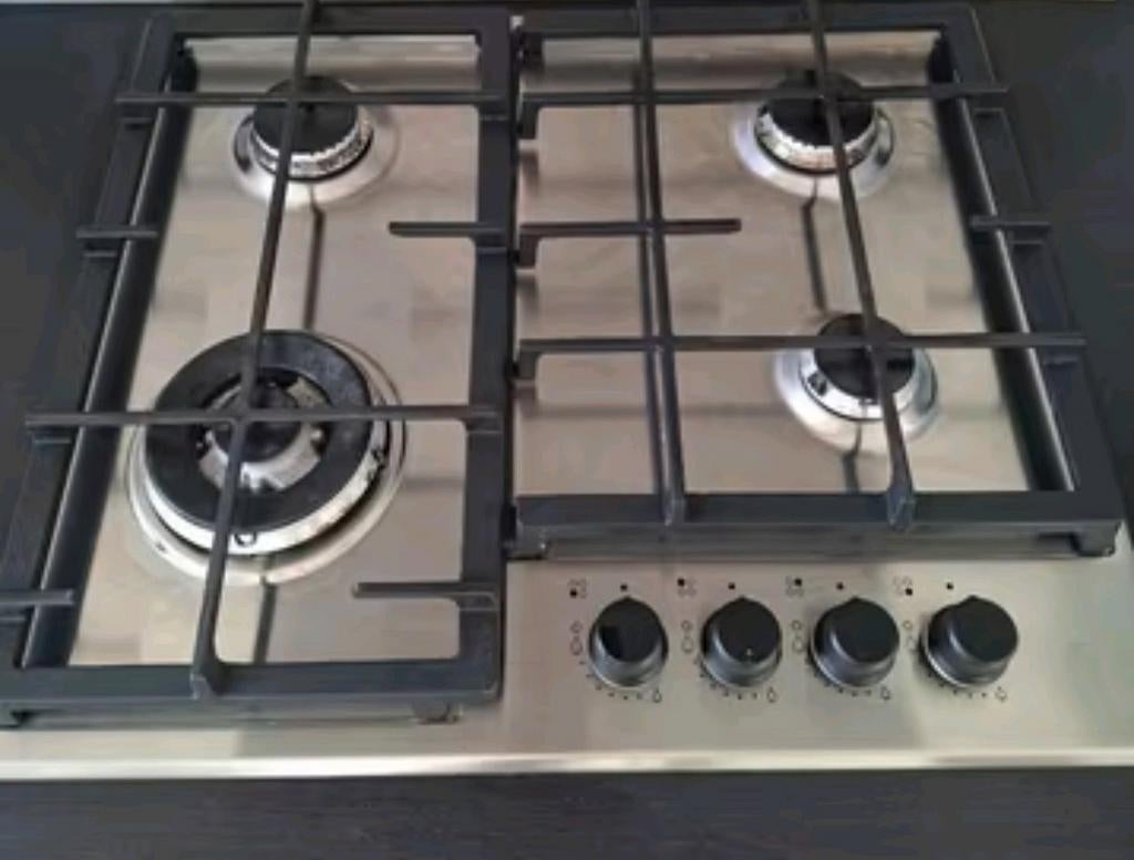IKEA SKÅLAN Gaskookplaat RVS 59 cm - 4 Kookzones, Ophalen of Verzenden