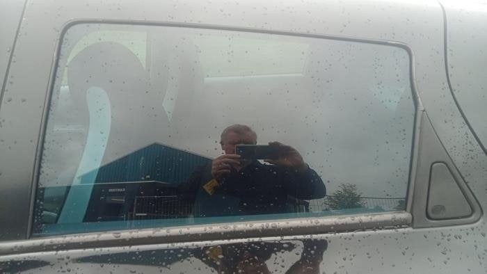Portierruit 4Deurs links-achter van een Renault Zoe, Gebruikt, -, Renault, -