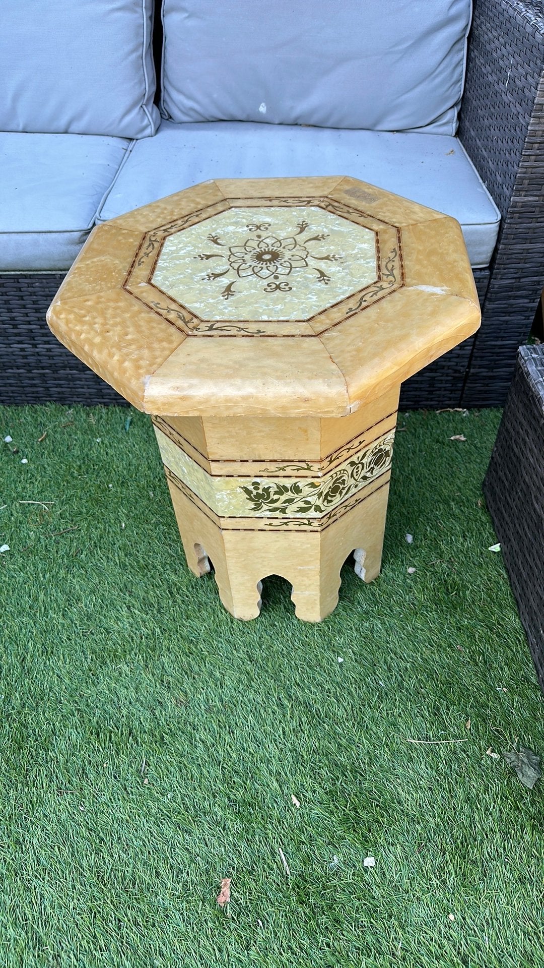 Marokkaans bijzettafeltje, Ophalen, Minder dan 55 cm, Gebruikt, Marokkaans