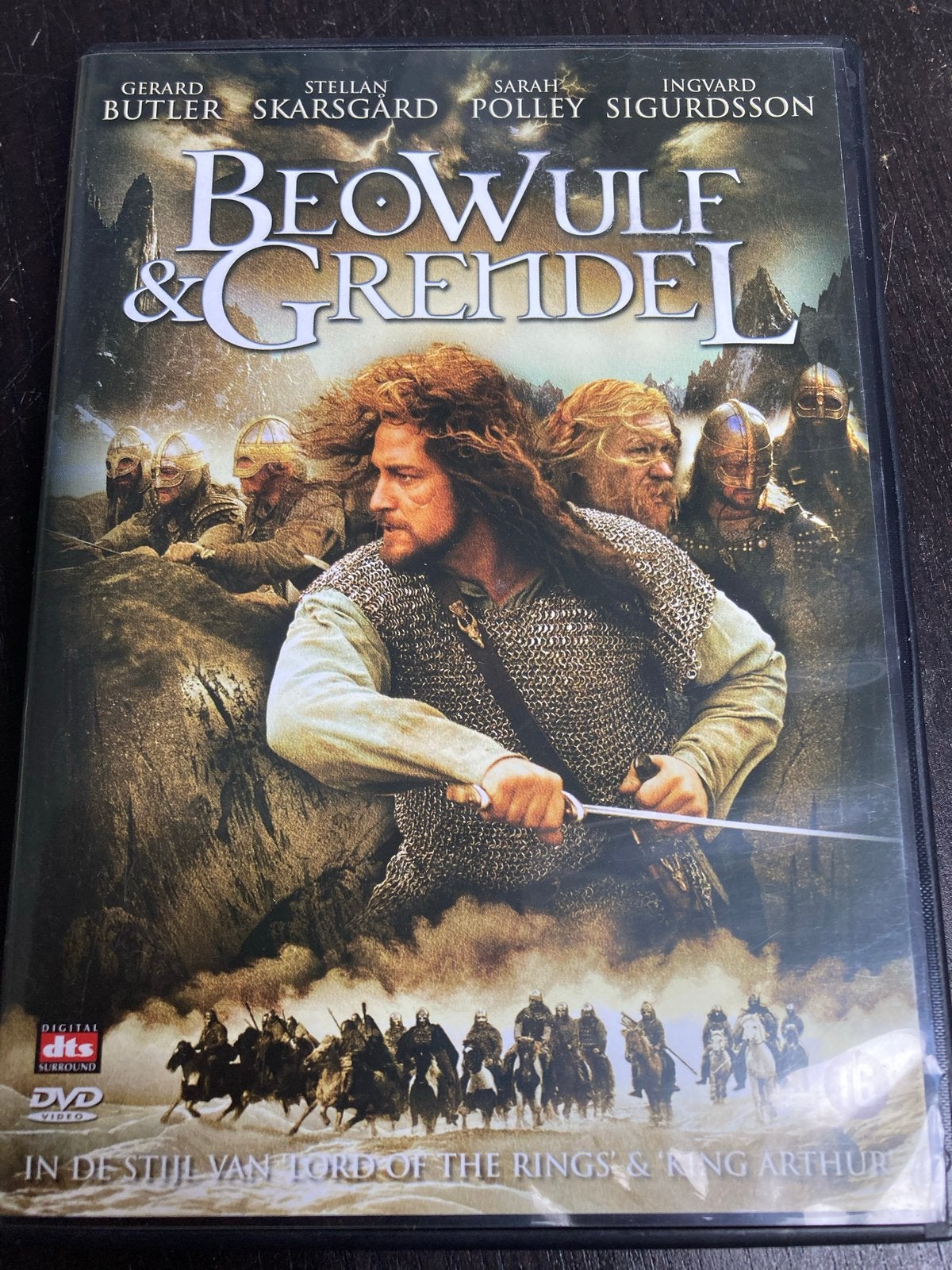 Beowulf & Grendel DVD - Epische Actie Film, Vanaf 16 jaar, Nederlands, Actie, Ophalen of Verzenden