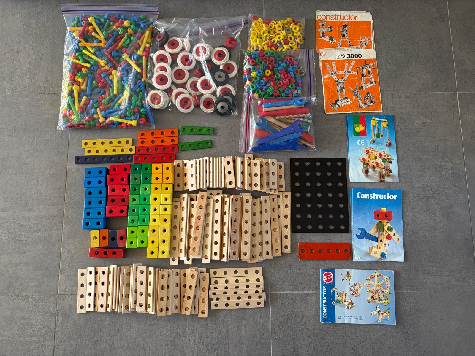 Heros Constructor Sio Montage Bouwset - Ruim 6 kg!, Ophalen of Verzenden, Gebruikt, Overige merken