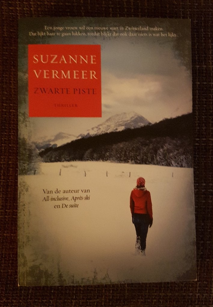 BOEK: Suzanne Vermeer - Zwarte piste, Ophalen of Verzenden, Zo goed als nieuw, Suzanne Vermeer, Nederland