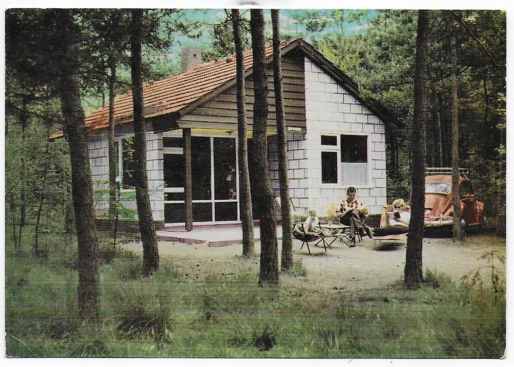 Oisterwijk Bungalowpark De Staalberg Ansichtkaart (C38 ), Ophalen of Verzenden, 1980 tot heden, Gelopen, Noord-Brabant