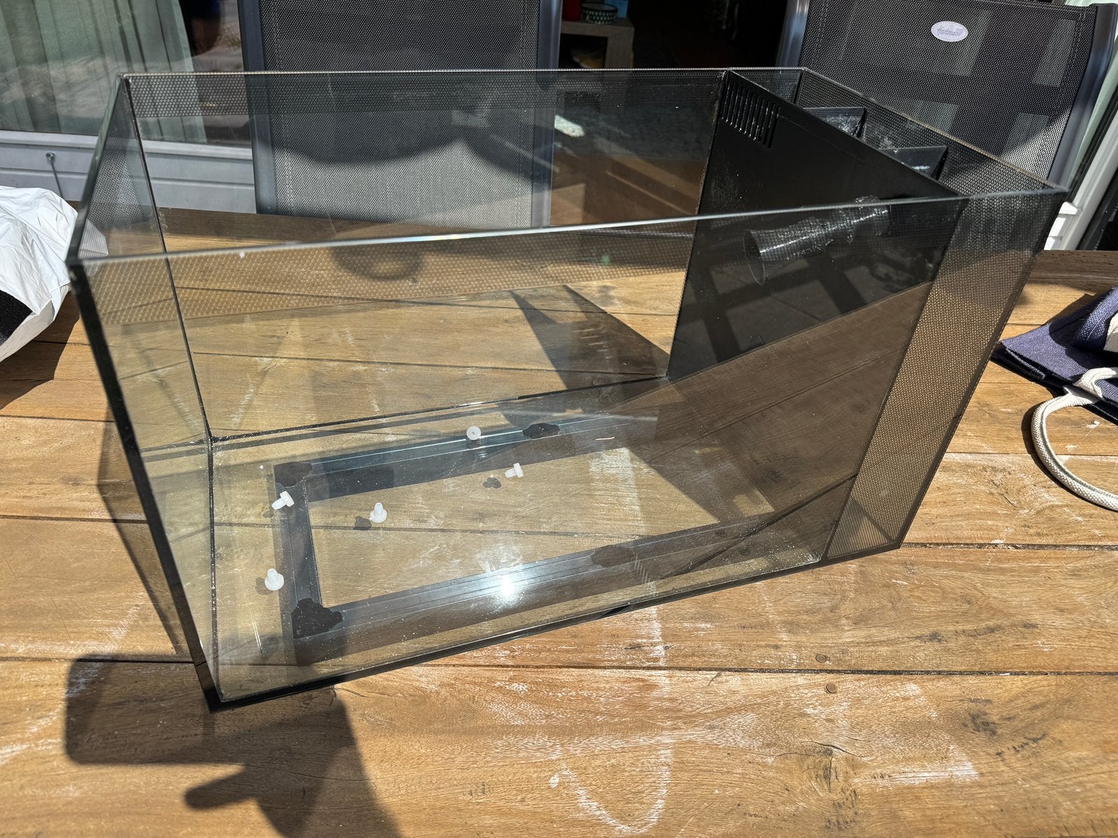 Fluval evo zeewater aquarium, Ophalen, Gebruikt, Leeg aquarium, Fluval