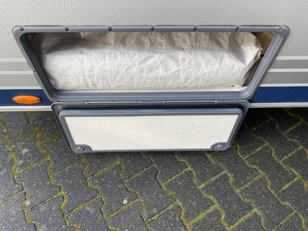 Kip Kompakt 37 KK Langslaper + Zit Hefdak 680KG leeg !!, Caravans en Kamperen, Overige typen, Standaardzit, Kip, Bedrijf