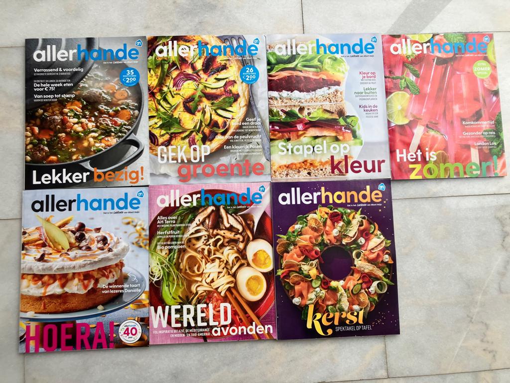 Kookblad Allerhande 2023 -  7 Nummers, Boeken, Kookboeken, Zo goed als nieuw, Ophalen of Verzenden