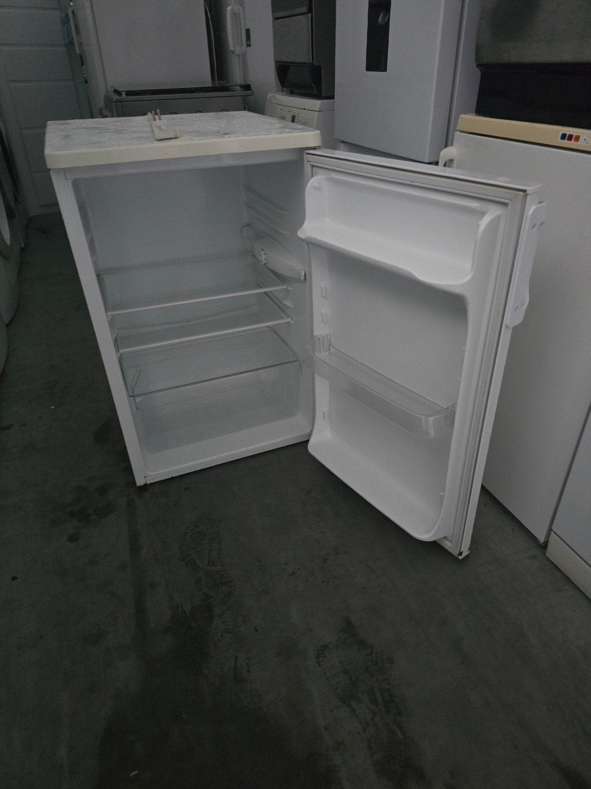 Koopje! Zanussi tafelmodel koelkast zonder vriesvak! Witgood, 85 tot 120 cm, Zonder vriesvak, Zanussi, Zanussi