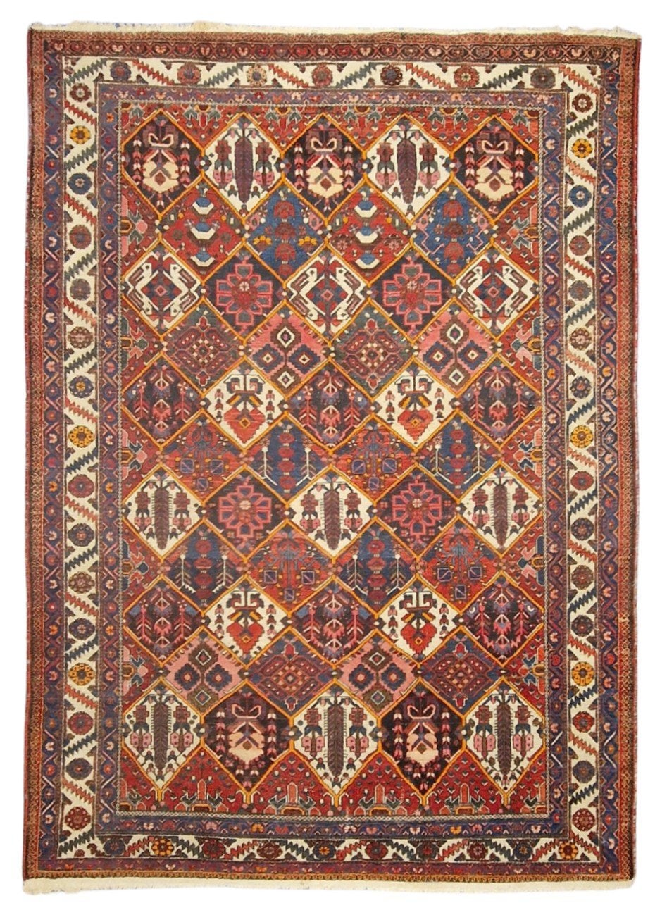 Perzich tapijt Baktihari 310x225 wollen vloerkleed iran