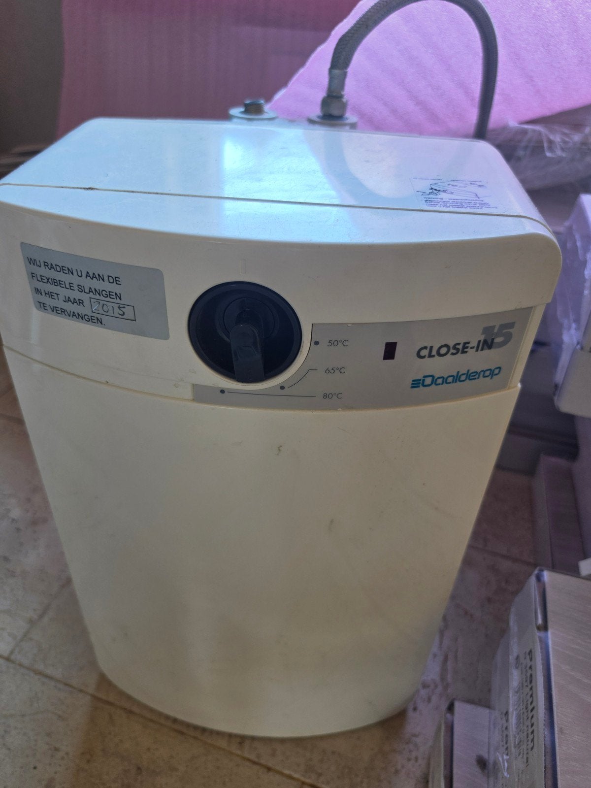 Boiler, Doe-het-zelf en Verbouw, Geisers en Boilers, Minder dan 20 liter, Ophalen, Boiler, Minder dan 3 jaar oud