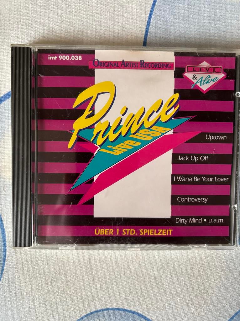 Prince - Live 1981 USA CD, Cd's en Dvd's, Ophalen of Verzenden, Gebruikt
