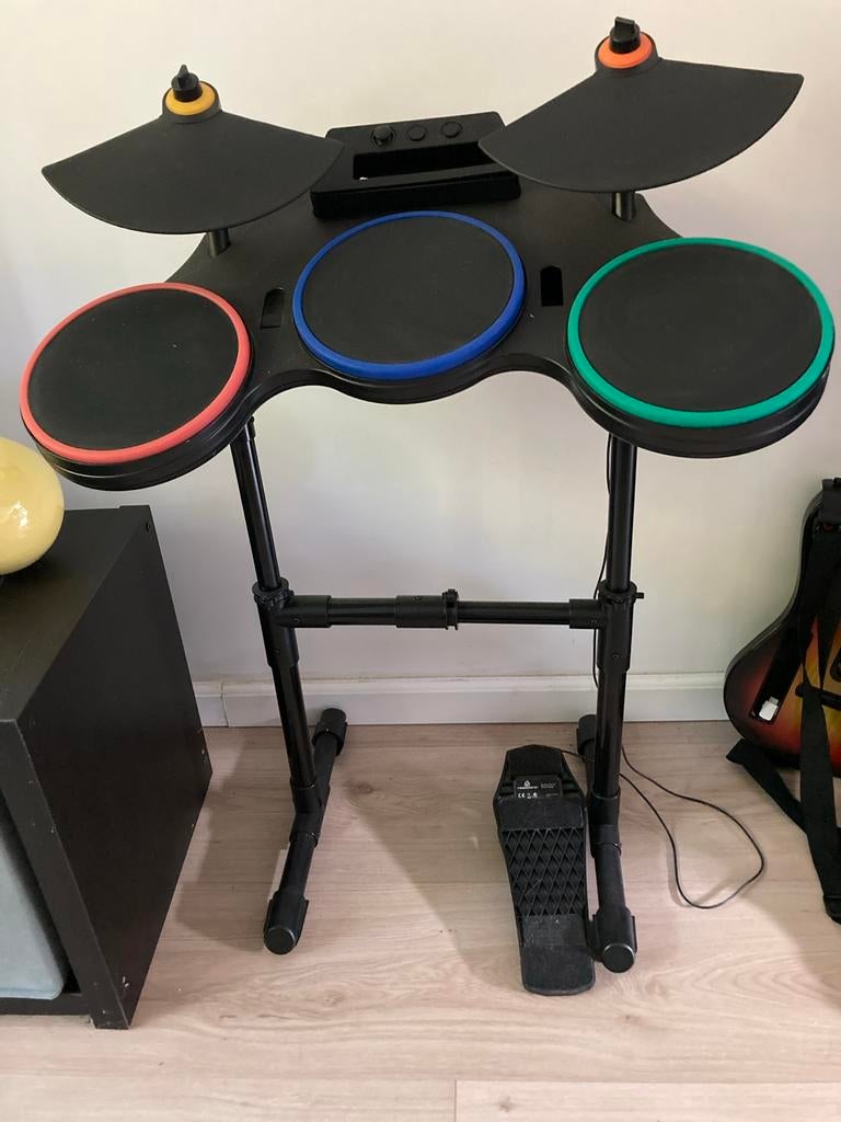 Rock Band drumstel voor wii, Ophalen of Verzenden, Gebruikt, Overige merken
